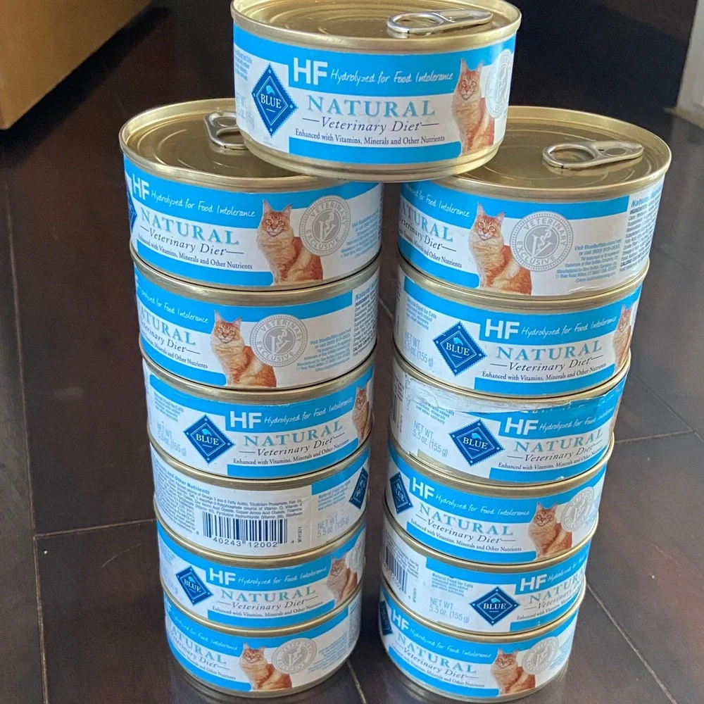Blue cat fud HF hydrolyzed for food intolerance